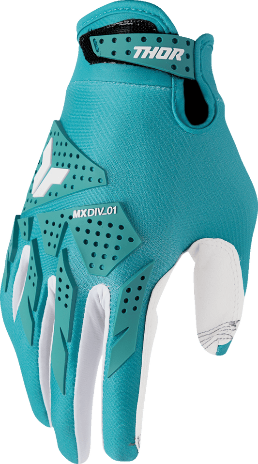 THOR Women's Launchmode XP Gloves - Aqua, Small - Model 3331-0292 - Kelly Motorsports