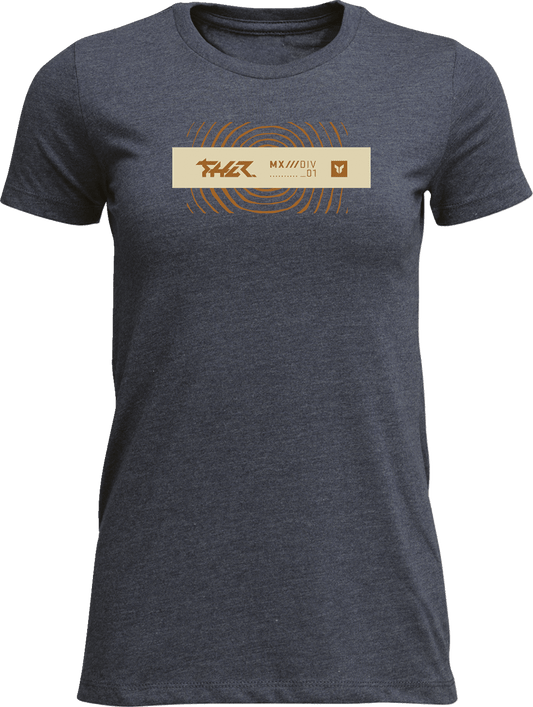 THOR Women's Mind Control T-Shirt - Navy, Size Small - 3031-4326 - Kelly Motorsports