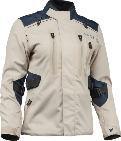 THOR Women's Range Jacket - Sand/Midnight - Small 2921 - 0010 - Kelly Motorsports