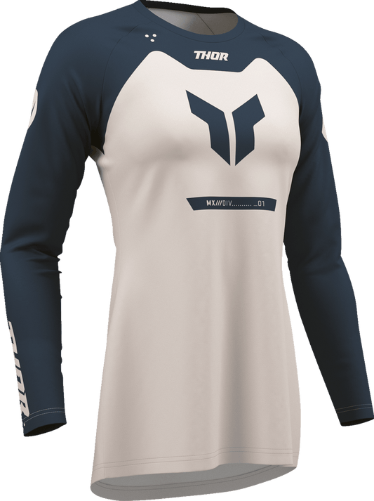 THOR Women's Ridemode Menace Jersey - Midnight/Dust, Part No. 2911-0384 - Kelly Motorsports