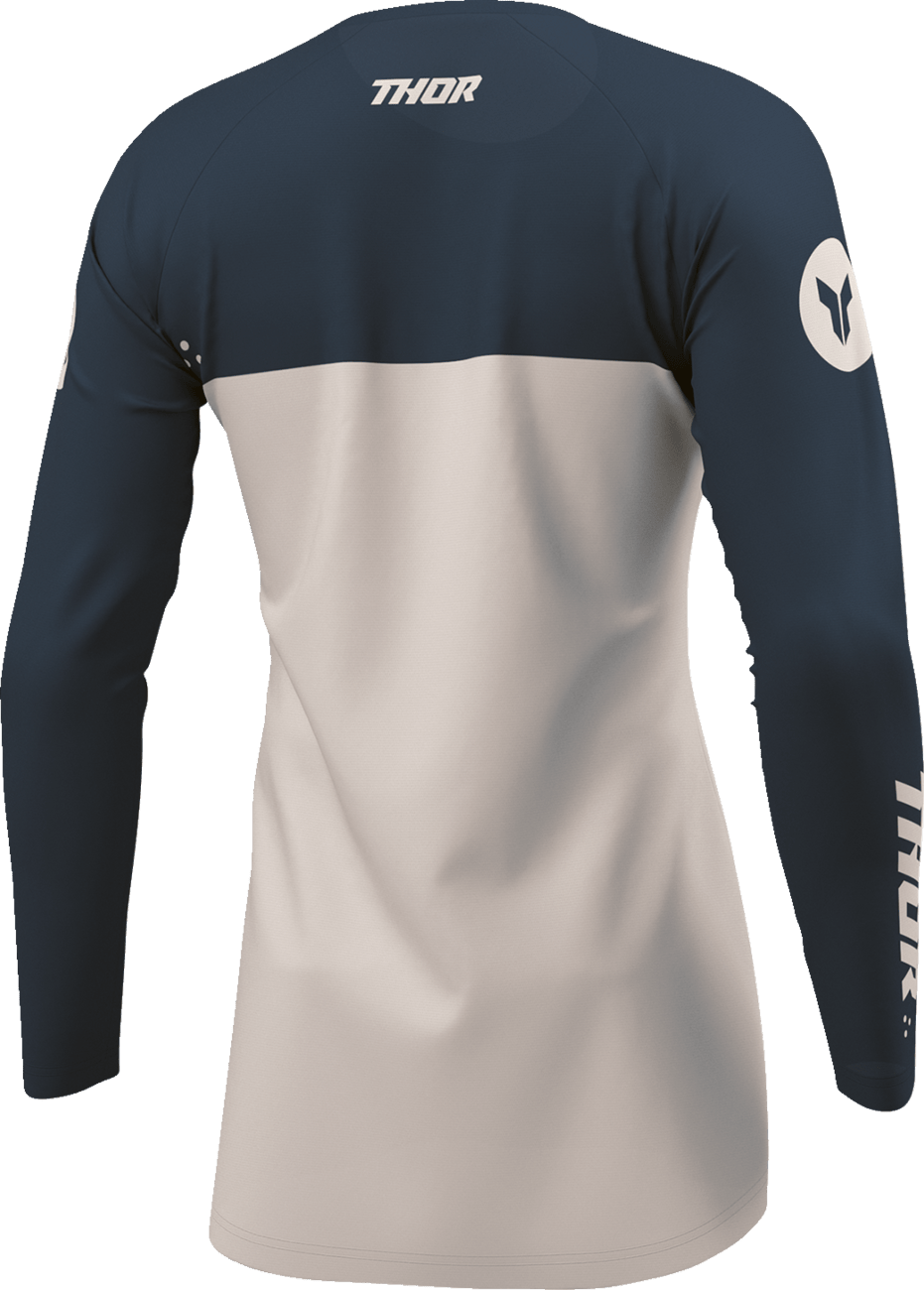THOR Women's Ridemode Menace Jersey - Midnight/Dust, Part No. 2911-0384 - Kelly Motorsports