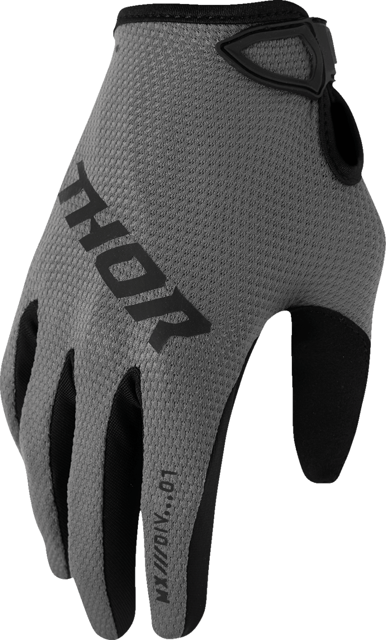 THOR Women's Ridemode Static Gloves- Gray - Kelly Motorsports
