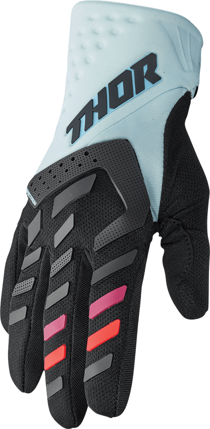 THOR Women's Spectrum Gloves - Durable Riding Gloves with Touch Screen Compatibility - Kelly Motorsports