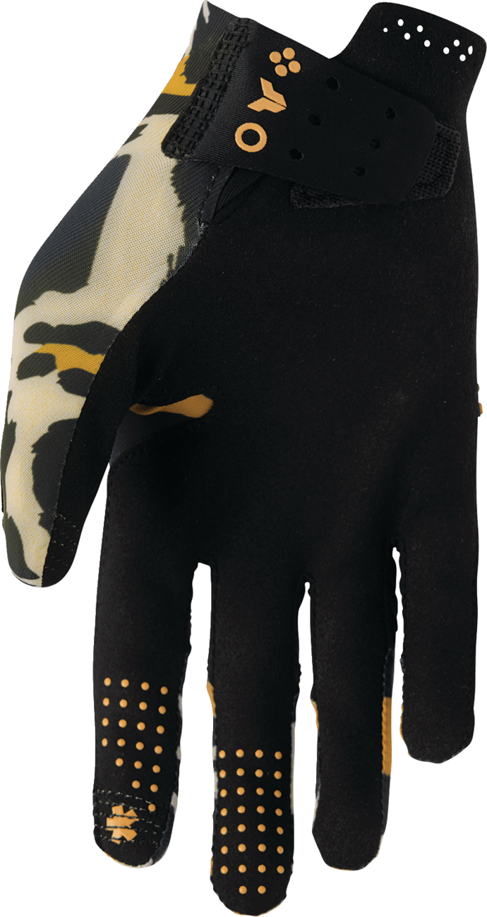 THOR Women's Sportmode Gloves Cheetah - Kelly Motorsports