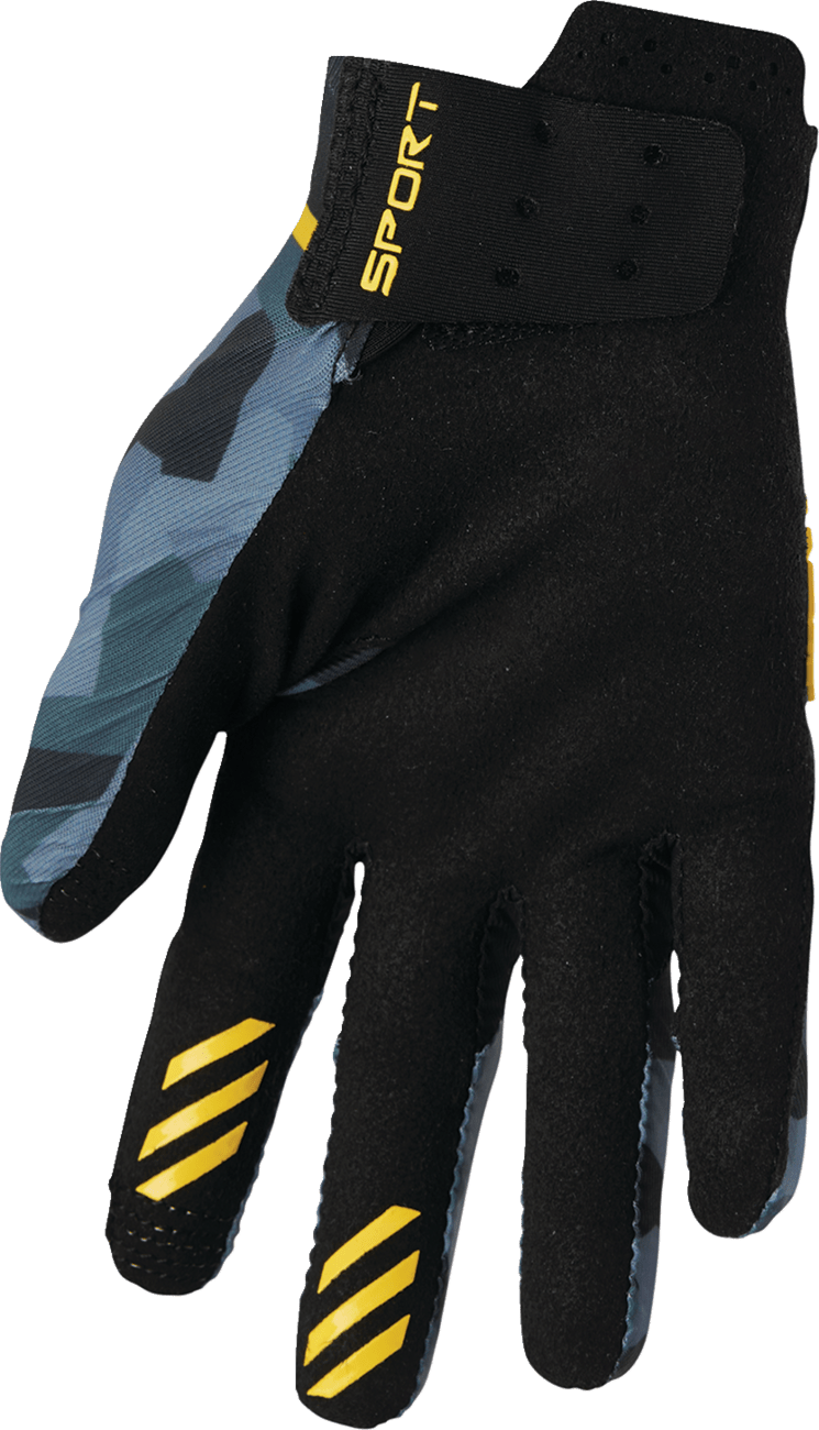 THOR Women's Sportmode Shadow Gloves - Black, XL - Part Number 3331-0275 - Kelly Motorsports