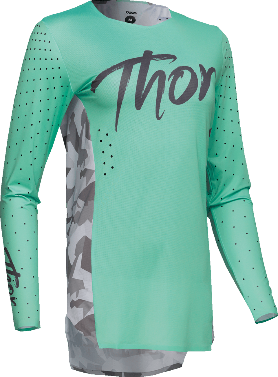 THOR Women's Sportmode Shadow Jersey - Teal Large - Part 2911-0323 - Kelly Motorsports