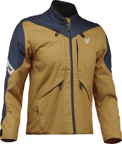 THOR Women's Terrain Jacket - Caramel/Midnight - Size XS - Part Number 2921 - 0002 - Kelly Motorsports