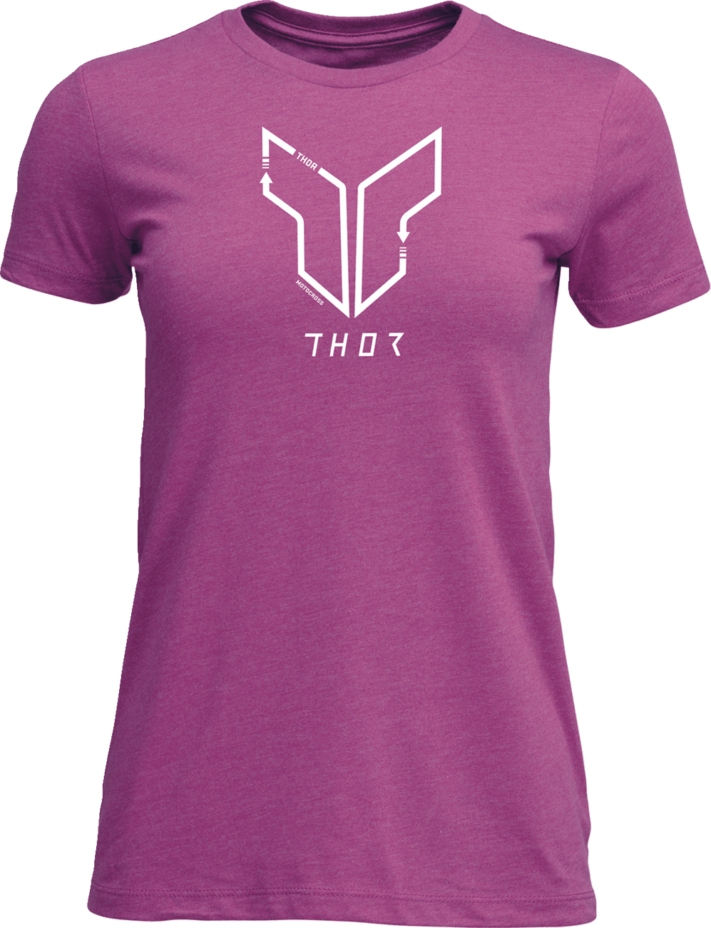 THOR Women's Trax T-Shirt - Fuchsia - XL | Part Number 3031-4303 - Kelly Motorsports