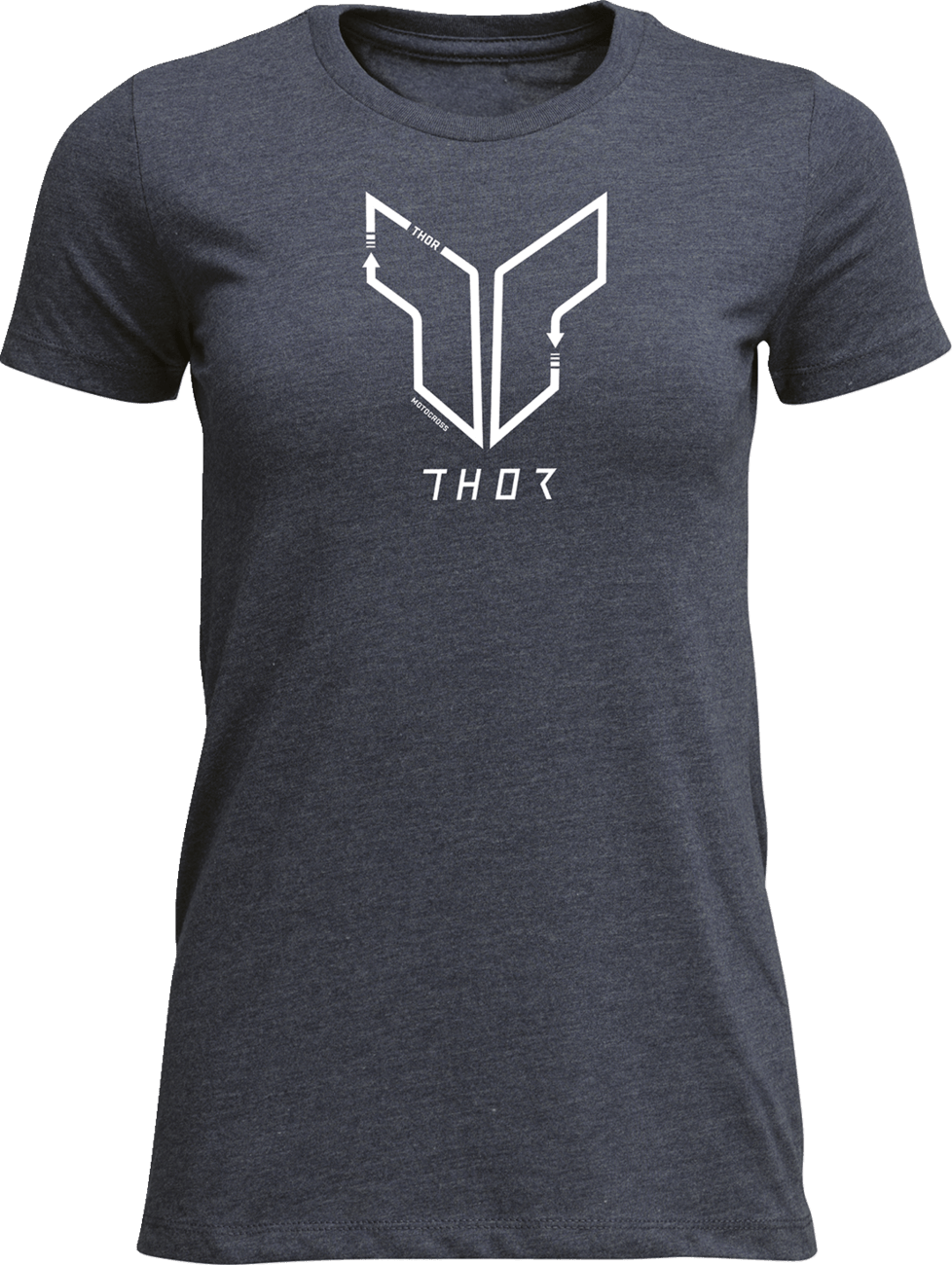 THOR Women's Trax T-Shirt - Navy, XL - Part 3031-4307 - Kelly Motorsports