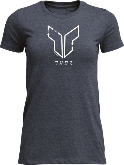 THOR Women's Trax T-Shirt - Navy, XL - Part 3031-4307 - Kelly Motorsports