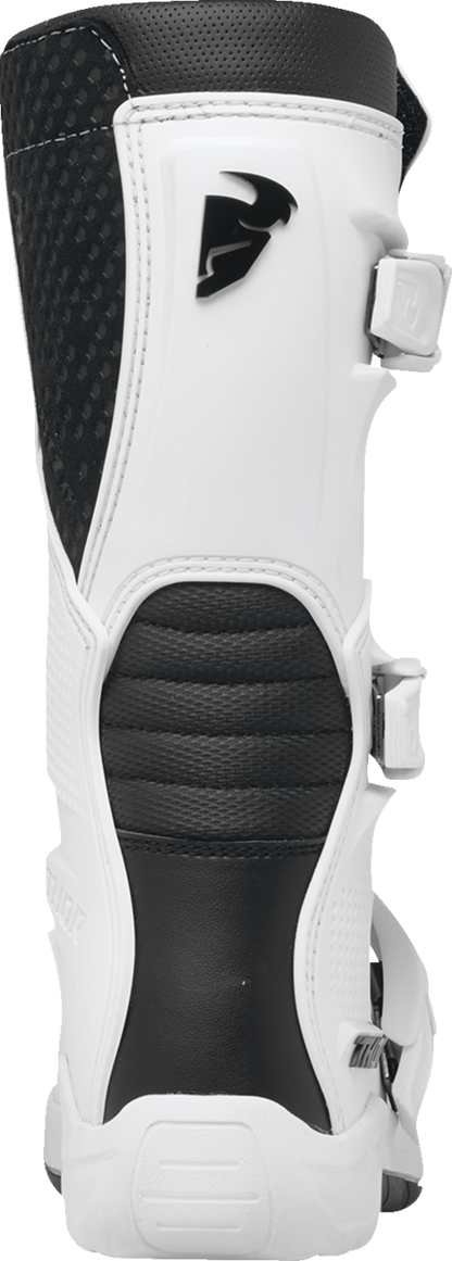 THOR Youth Blitz XR Boots White/Black (Part No. 3411 - 0750) - US 6 - Kelly Motorsports