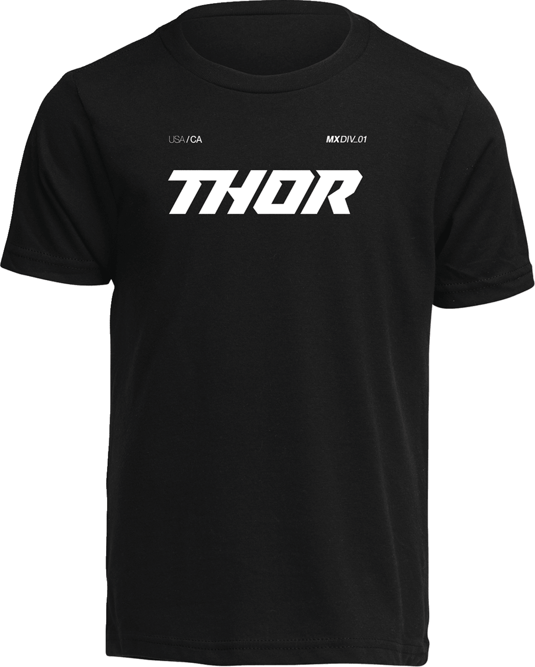 THOR Youth Brave T-Shirt in Black – Part Number 3032-3880 - Kelly Motorsports