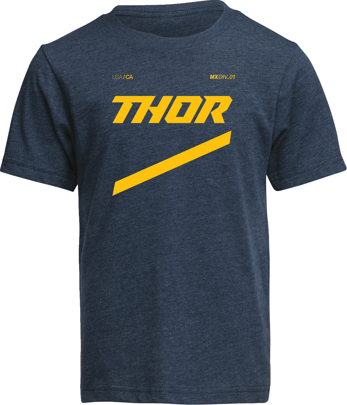 THOR Youth Brave T-Shirt in Navy - Size XL, Part Number 3032-3851 - Kelly Motorsports