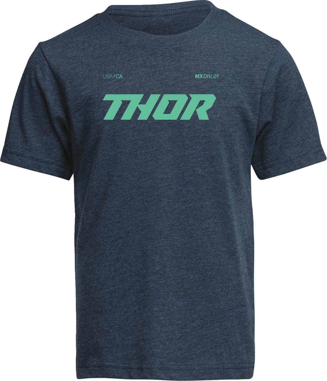 THOR Youth Brave T-Shirt - Navy - Medium by THOR, Part Number 3032-3883 - Kelly Motorsports