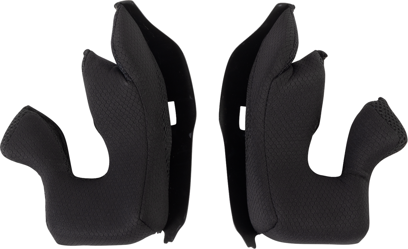 THOR Youth Fleet Cheek Pads - Black - Medium (Part 0134 - 4223) - Kelly Motorsports