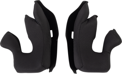 THOR Youth Fleet Cheek Pads - Black - Medium (Part 0134 - 4223) - Kelly Motorsports