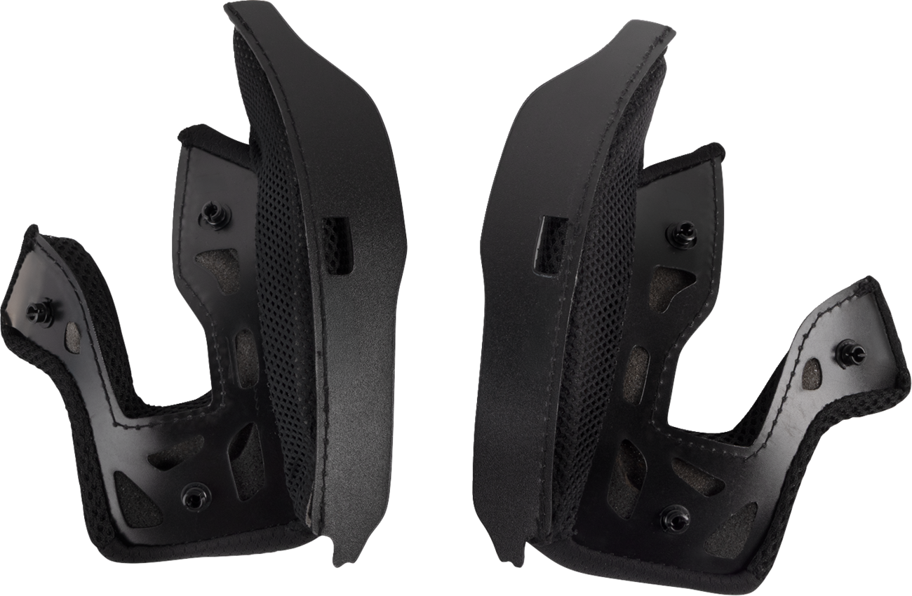 THOR Youth Fleet Cheek Pads - Black - Medium (Part 0134 - 4223) - Kelly Motorsports