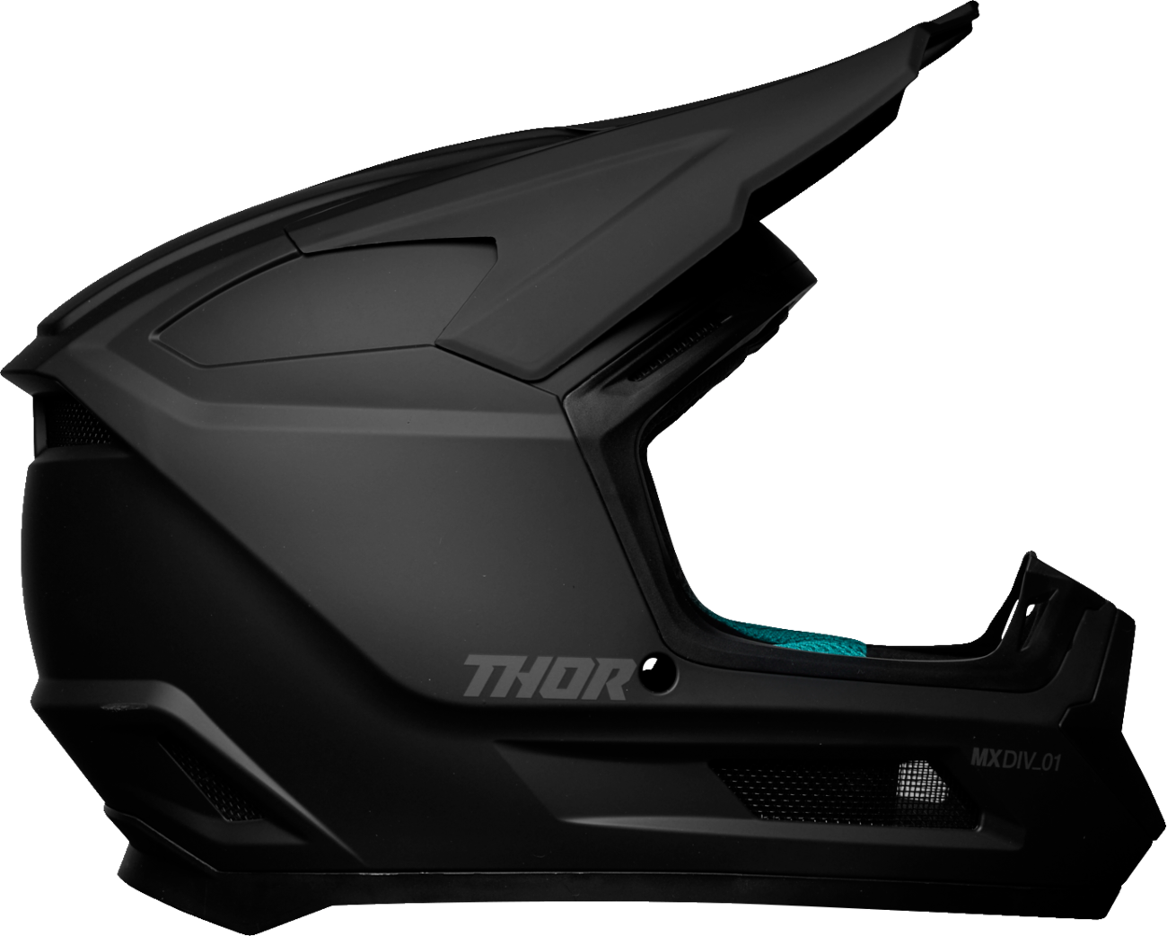 THOR Youth Fleet Helmet Blackout Small (Part No. 0111 - 1674) for Kids and Teens - Kelly Motorsports