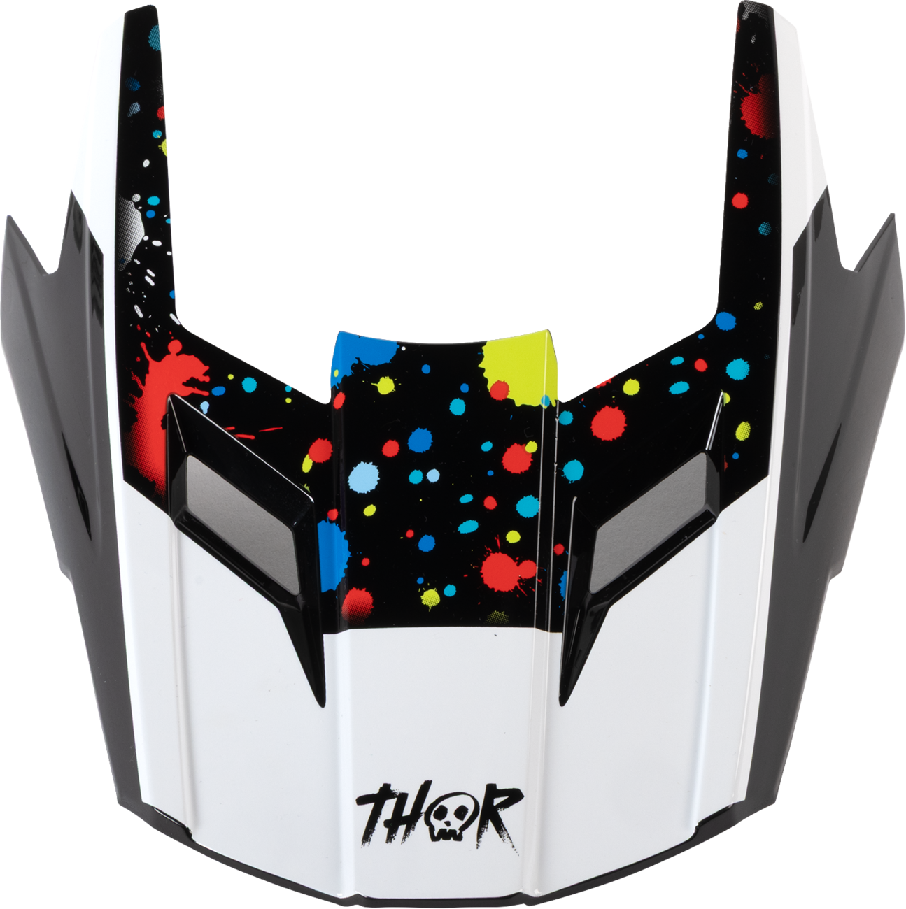 THOR Youth Fleet Visor Kit - Matte Black 0132 - 1991 - Kelly Motorsports