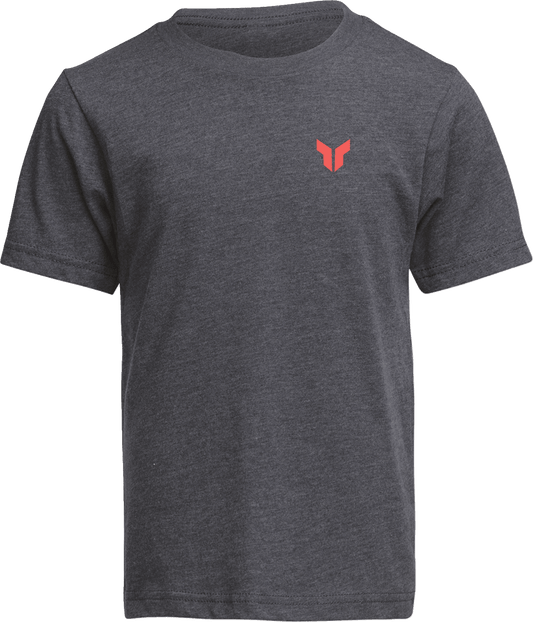 THOR Youth Futura T-Shirt Charcoal Size XL - Part Number 3032-3890 - Kelly Motorsports