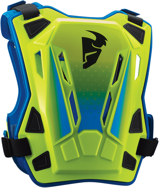 THOR Youth Guardian MX Roost Guard 2701-0854 - Flo Green, 2XS/XS - Kelly Motorsports