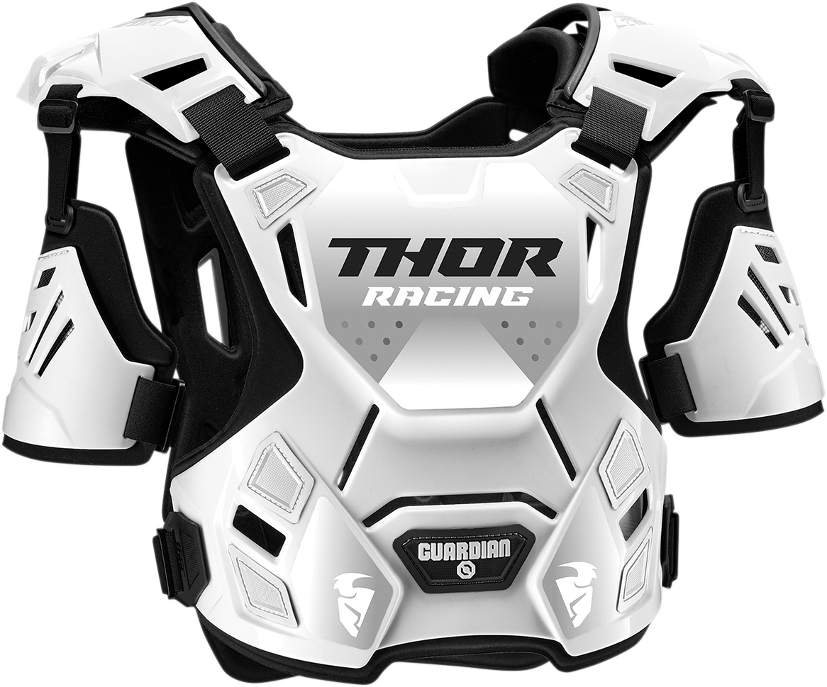 THOR Youth Guardian Roost Deflector 2701 - 0966 White - 2XS/XS - Kelly Motorsports