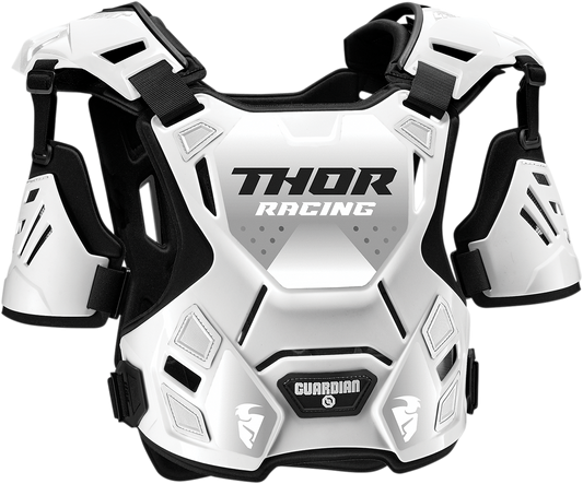 THOR Youth Guardian Roost Deflector 2701 - 0966 White - 2XS/XS - Kelly Motorsports