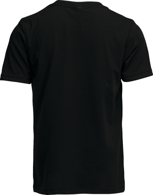 THOR Youth Iconic T-Shirt - Carbon Black - Medium (Part No. 3032-3828) - Kelly Motorsports