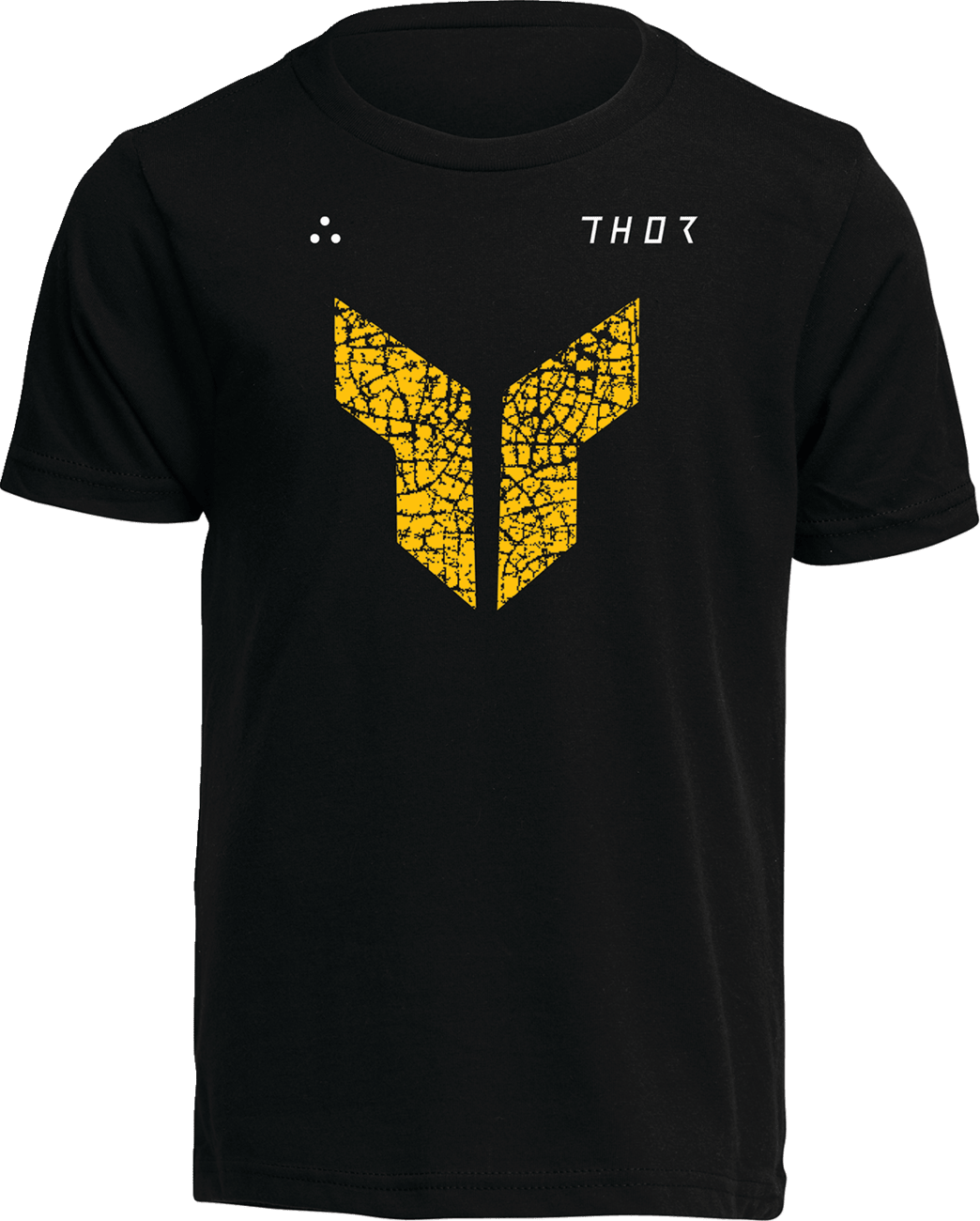 THOR Youth Iconic T-Shirt - Dry Lake Black Large - Part Number 3032-3834 - Kelly Motorsports