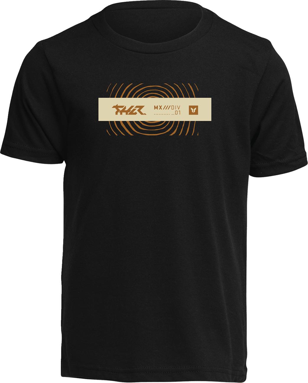 THOR Youth Mind Control T-Shirt - Black, Size Large - Part Number 3032-3904 - Kelly Motorsports