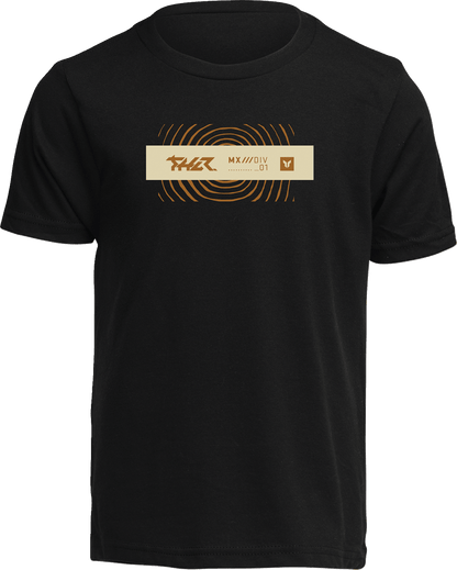 THOR Youth Mind Control T-Shirt - Black, Size Large - Part Number 3032-3904 - Kelly Motorsports