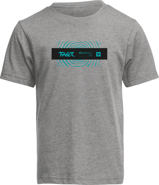 THOR Youth Mind Control T-Shirt Heather Gray - Part No. 3032-3906 - Kelly Motorsports