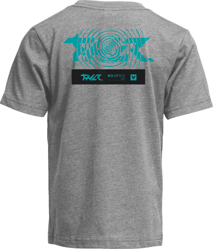 THOR Youth Mind Control T-Shirt Heather Gray XL - Part Number 3032-3910 - Kelly Motorsports