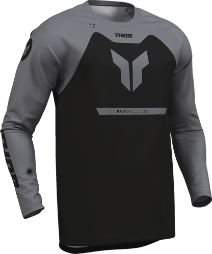 THOR Youth Ridemode Menace Jersey - Black, Size XL - Part Number 2912-2693 - Kelly Motorsports