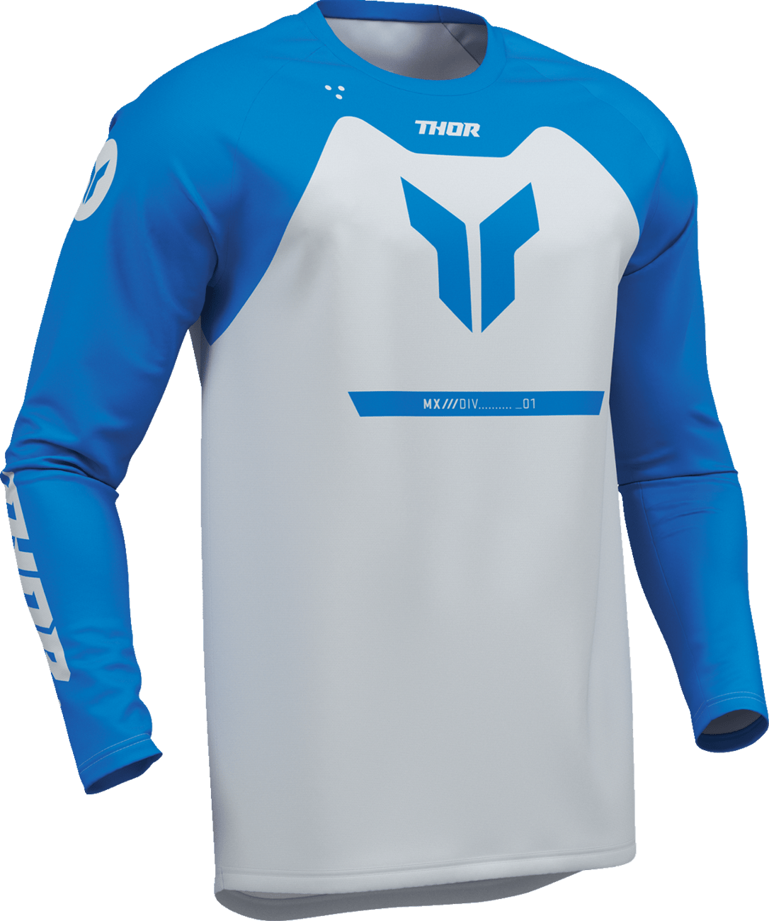 THOR Youth Ridemode Menace Jersey - Blue, Part Number 2912-2677 - Kelly Motorsports