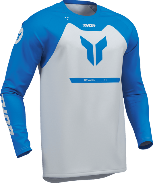 THOR Youth Ridemode Menace Jersey - Blue, Part Number 2912-2678, Small - Kelly Motorsports