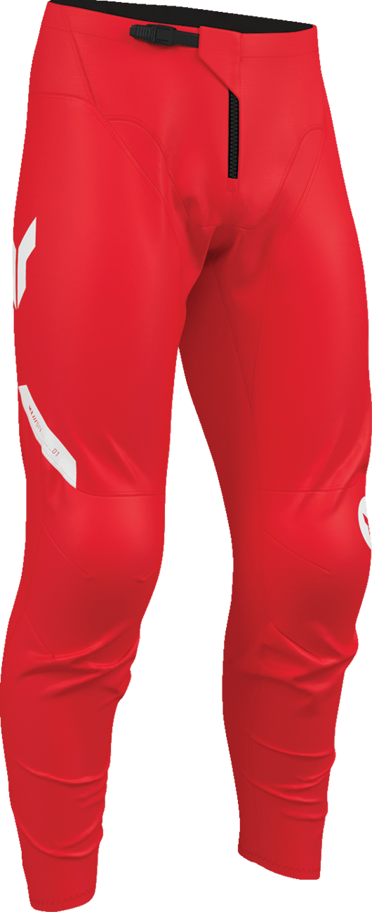 THOR Youth Ridemode Menace Pants - Red, US 28, Part 2903-2715 - Kelly Motorsports