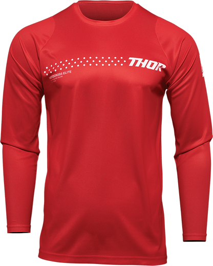 THOR Youth Sector Minimal Jersey - Red, Part Number 2912-2020, XL - Kelly Motorsports
