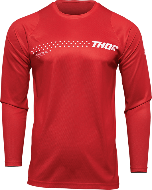 THOR Youth Sector Minimal Jersey - Red, Part Number 2912-2020, XL - Kelly Motorsports