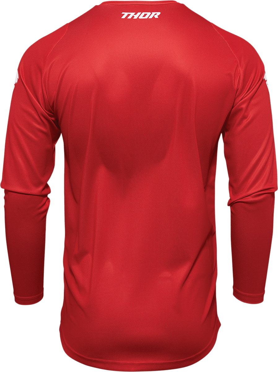THOR Youth Sector Minimal Jersey - Red, Part Number 2912-2020, XL - Kelly Motorsports