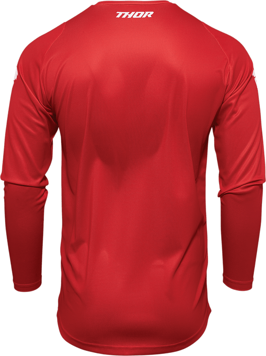 THOR Youth Sector Minimal Jersey - Red, Part Number 2912-2020, XL - Kelly Motorsports