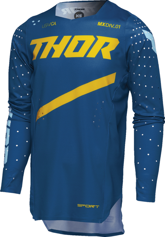 THOR Youth Sportmode Brave Jersey XL by THOR - Blue with Part Number 2912-2538 - Kelly Motorsports