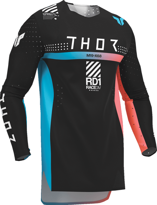 THOR Youth Sportmode Synth Jersey Large - Black | Part Number 2912-2573 - Kelly Motorsports