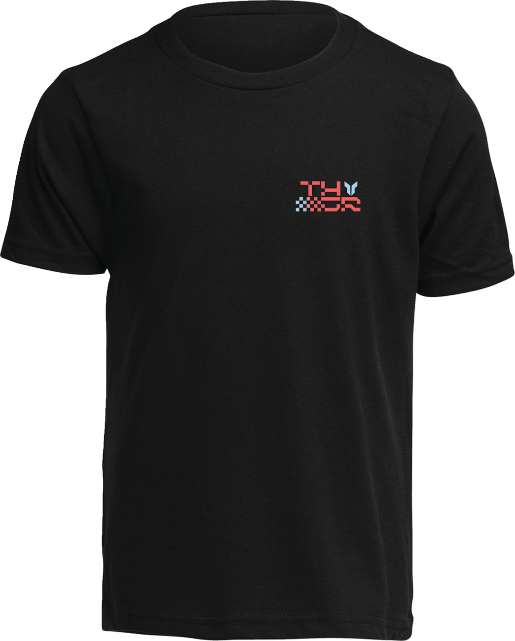 THOR Youth Vantage T-Shirt - Black, Part Number 3032-3917 - Kelly Motorsports