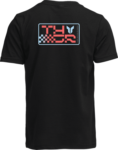 THOR Youth Vantage T-Shirt - Black, Part Number 3032-3920 - Kelly Motorsports