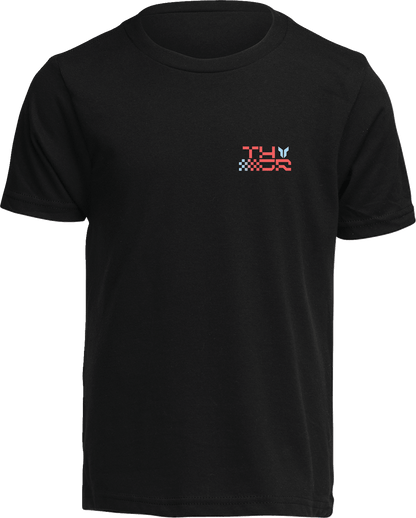 THOR Youth Vantage T-Shirt - Black, Part Number 3032-3920 - Kelly Motorsports