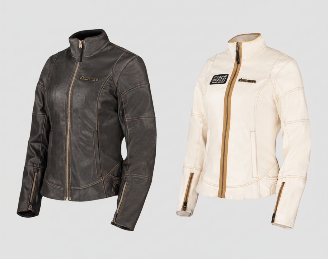 ICON Women's Tuscadero3™ Jacket - Lightweight Synthetic Chassis with Impact Protection