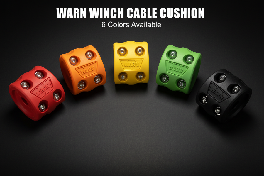 WARN Winch Cable Cushion – All 6 Colors