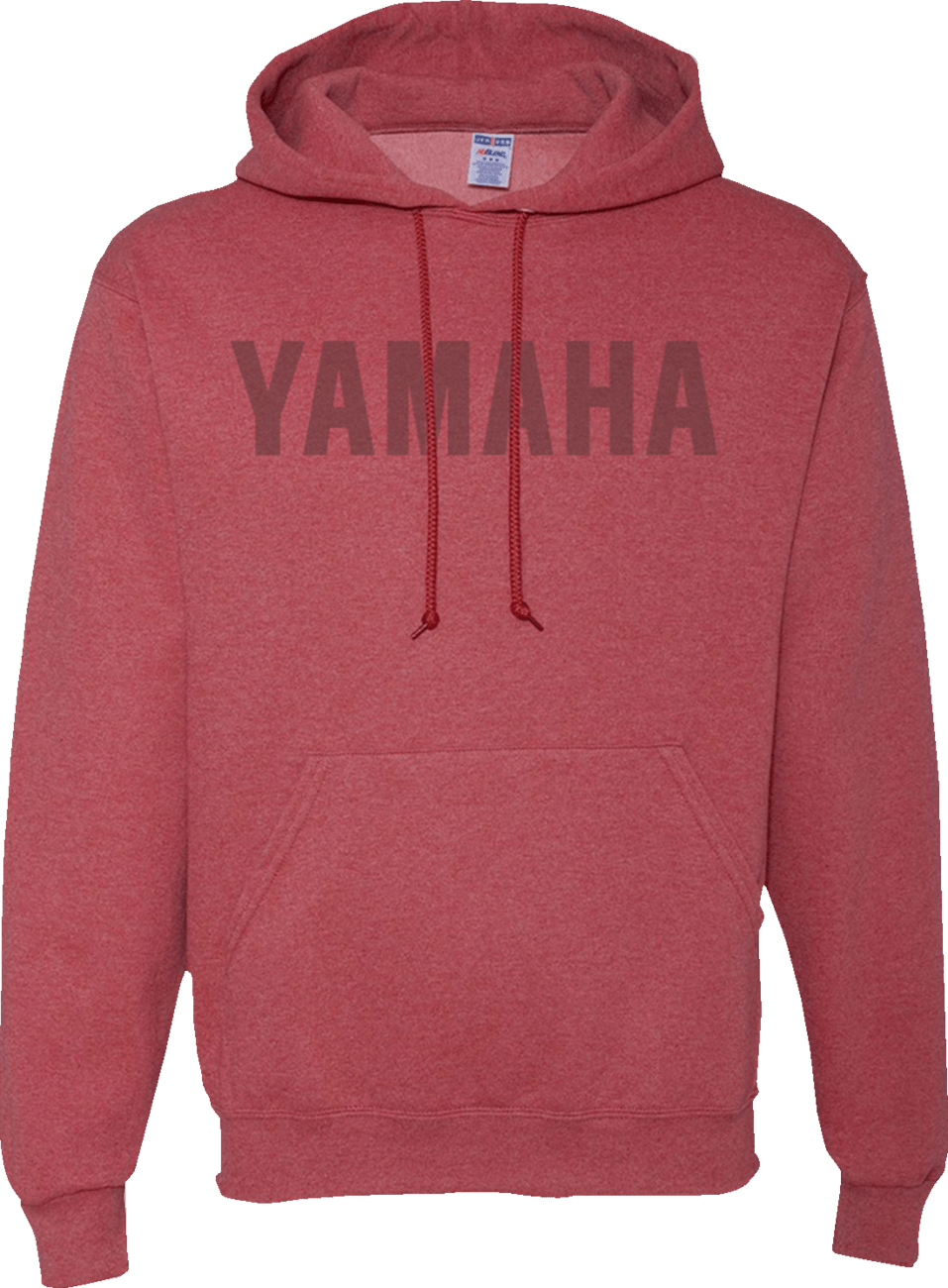 Yamaha Apparel Distributor Yamaha Hoodie Heather Red - Large NP23S-M2296-L - Kelly Motorsports