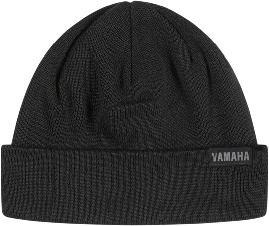 Yamaha Apparel Premium Black Beanie NP21A - H1818 - Kelly Motorsports
